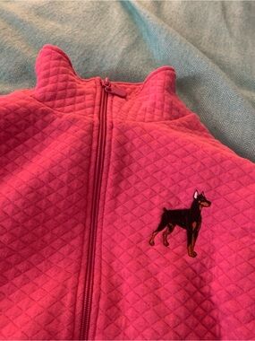 Rafaella Hot Pink Quilted Top with Branded Neck Tag